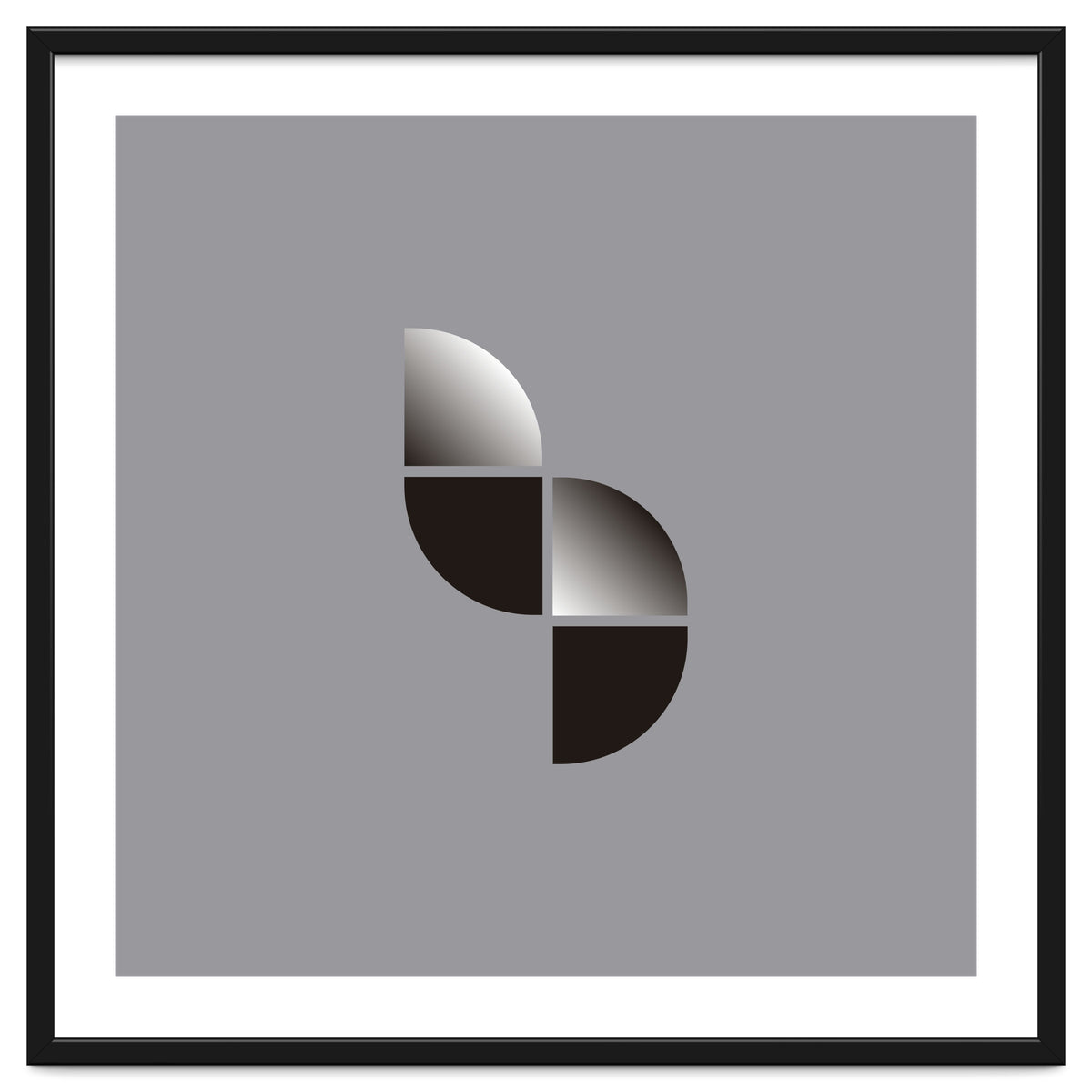 Abstract modern BW32