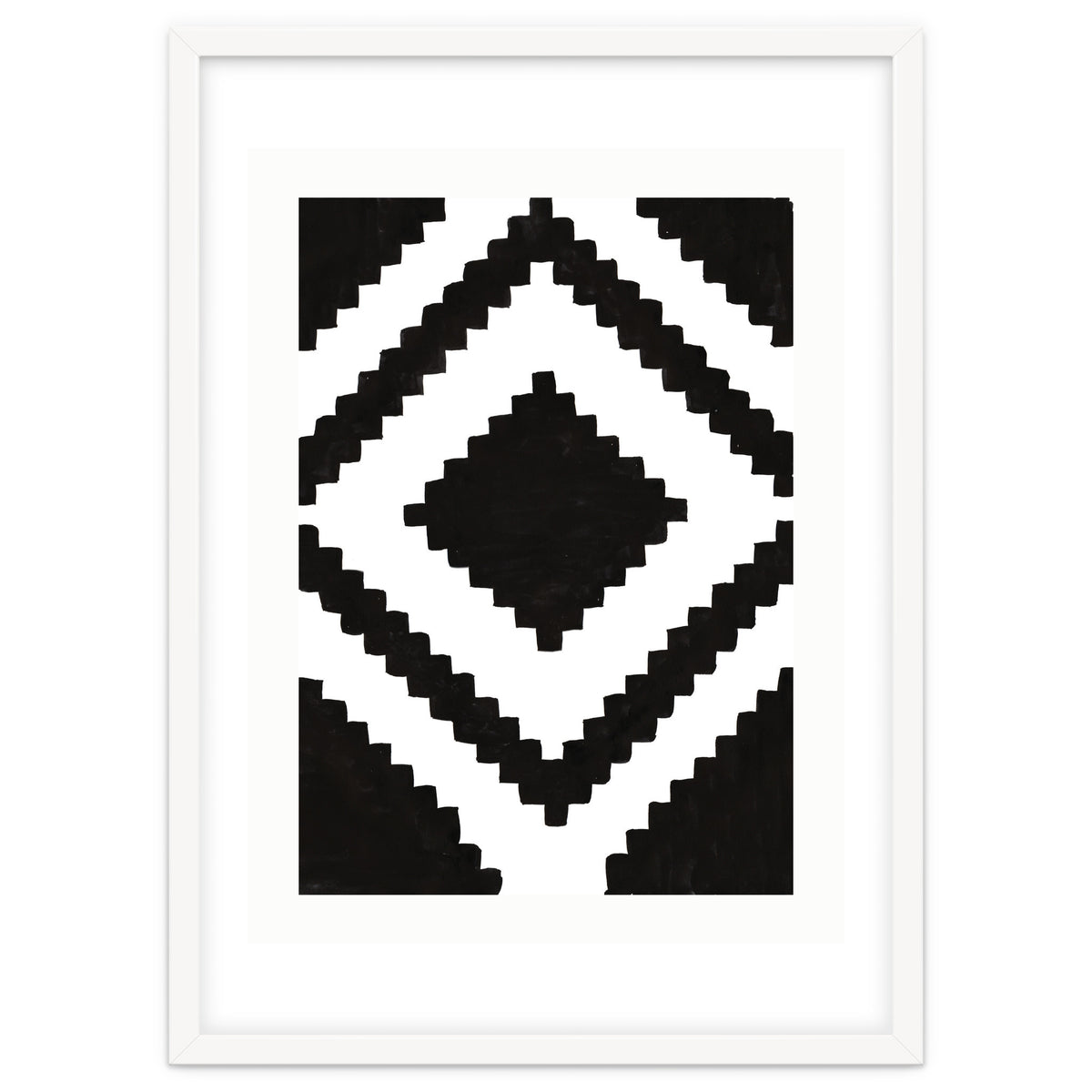 Patterns Aztec Black