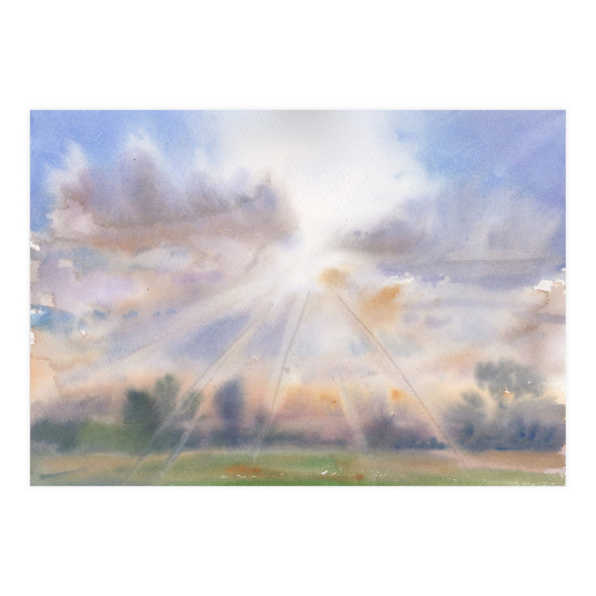 Beautiful Sunset   (Print Only)