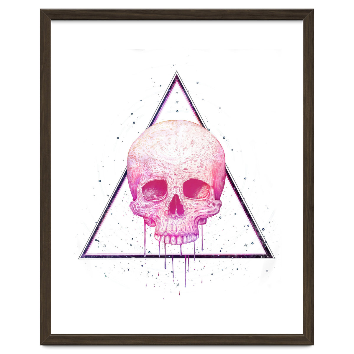 Skull In Triangle