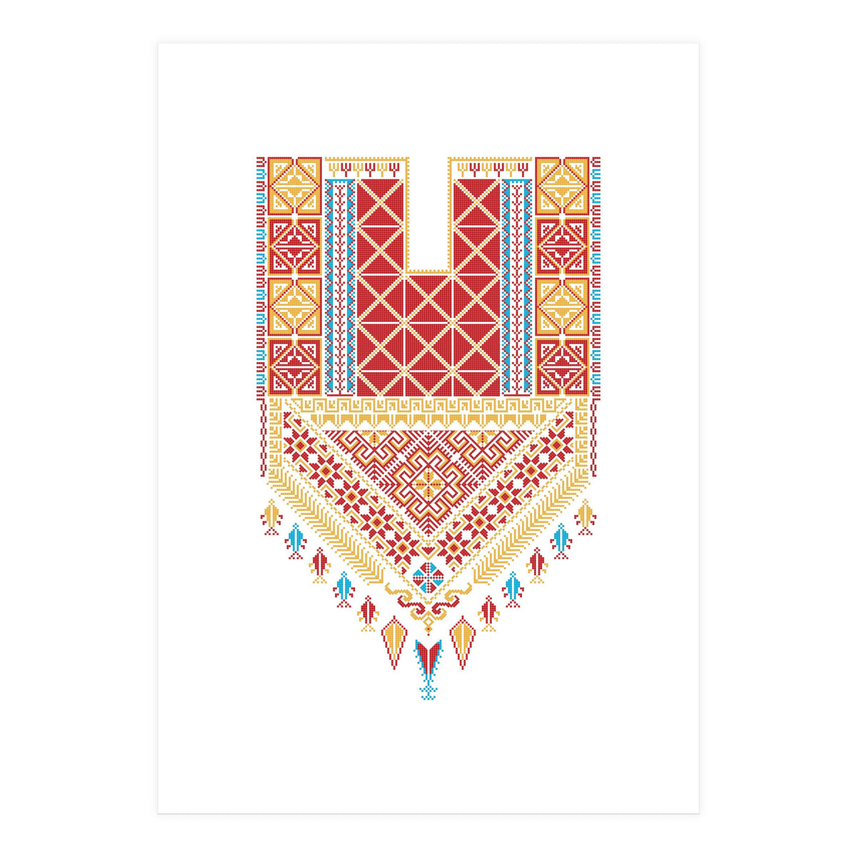 Tatreez Ornament 3 (Print Only)