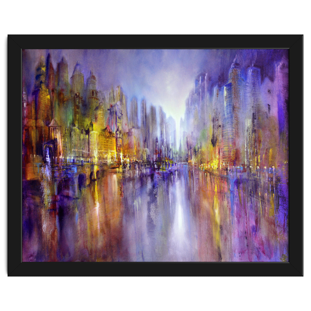 Stadt Am Fluss - city on the riverside