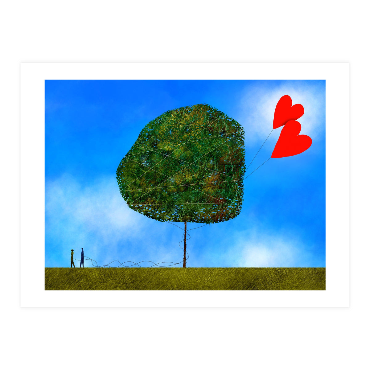 Tangled Up In Love (Print Only)