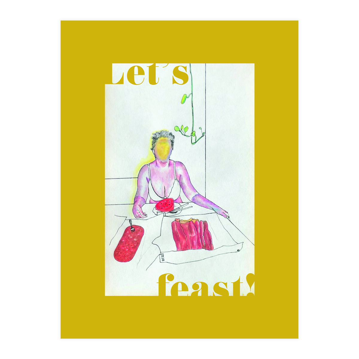 Let's Feast! (Print Only)