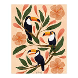 Toucans in the Hibiscus (Print Only) thumbnail