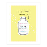 Nice Words Inside  (Print Only) thumbnail