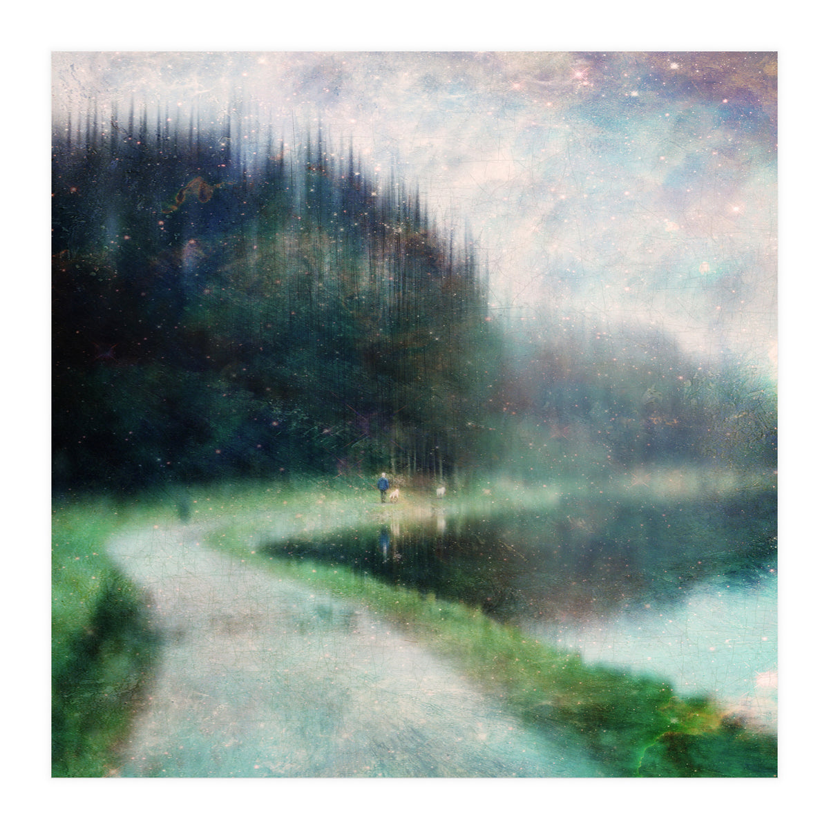 The Man With The Yellow Dog (Print Only)