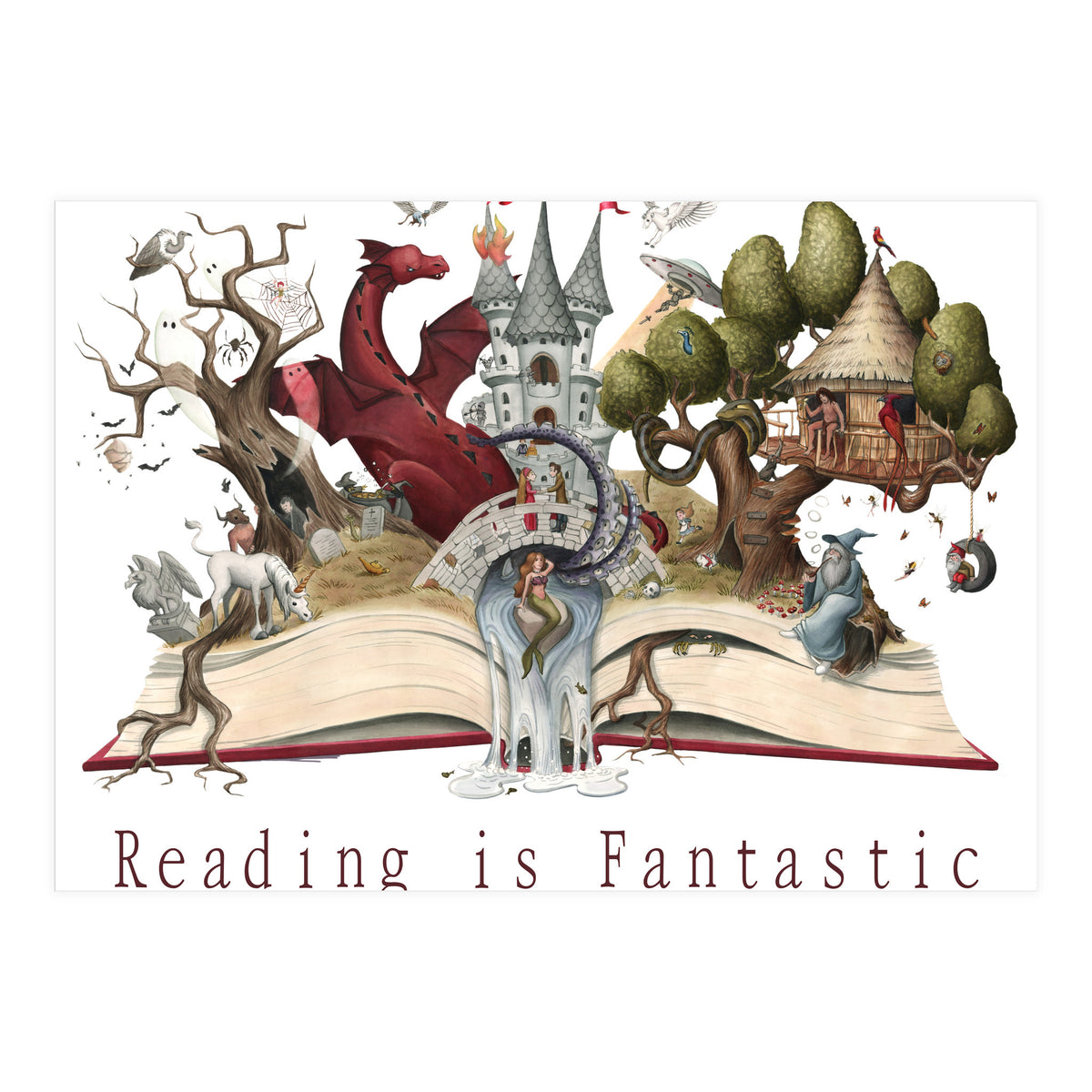 Reading Is Fantastic (Print Only)