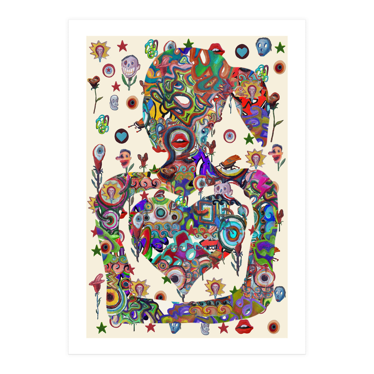 Mujer Digital 3 25 (Print Only)