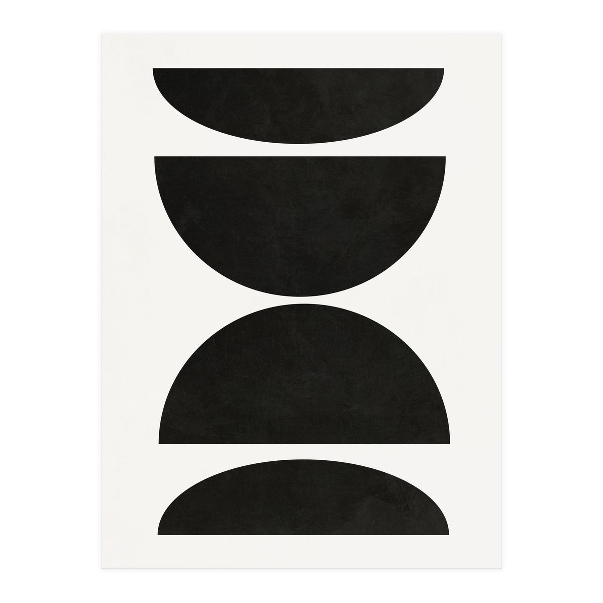 ABSTRACT AND GEOMETRIC SHAPES 03BW (Print Only)