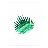 Green Marble Leaf II (Print Only) thumbnail