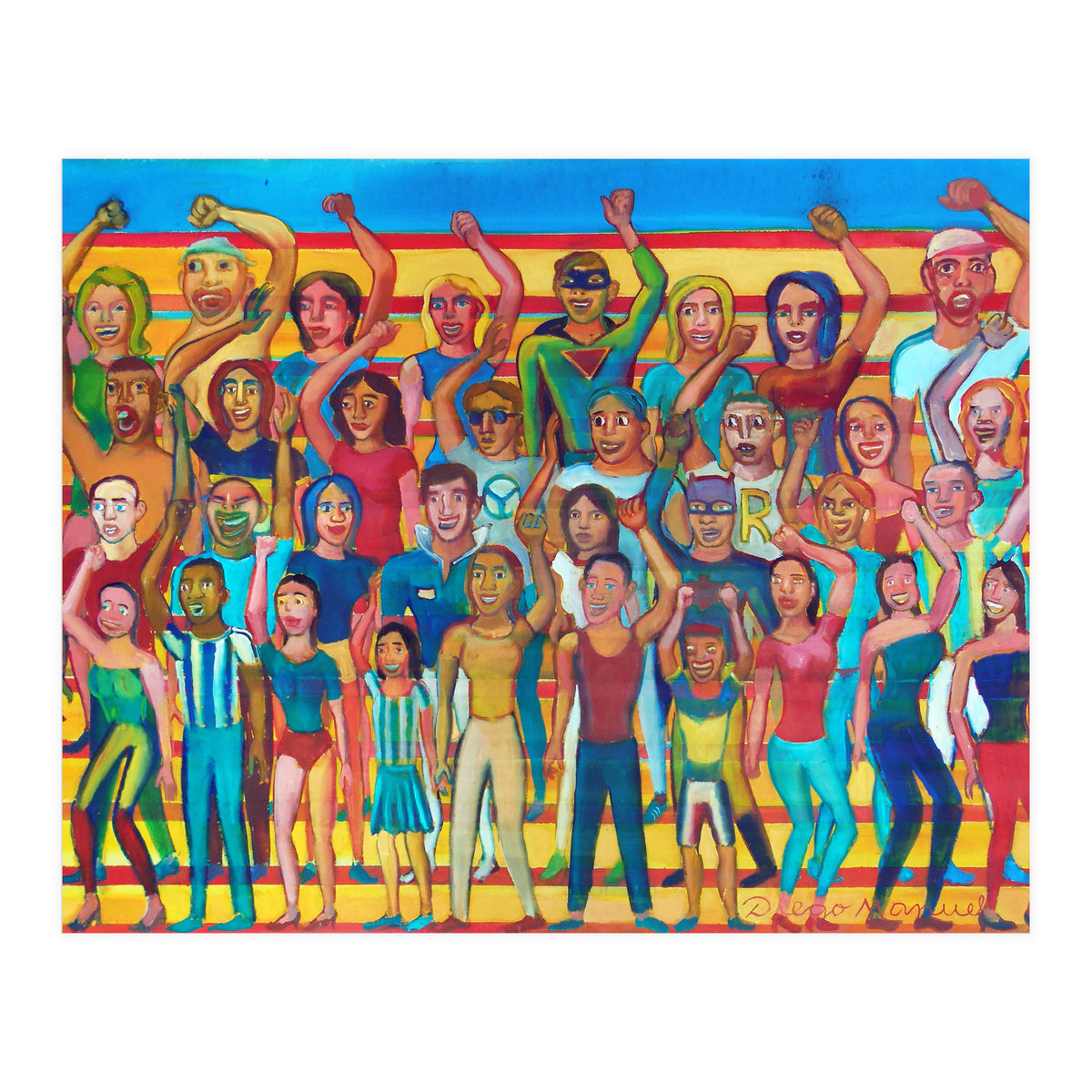 Hinchada Multicolor 2 (Print Only)