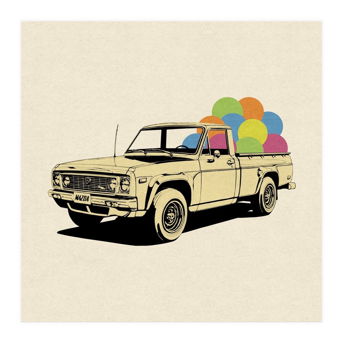 Pickup Truck (Print Only)