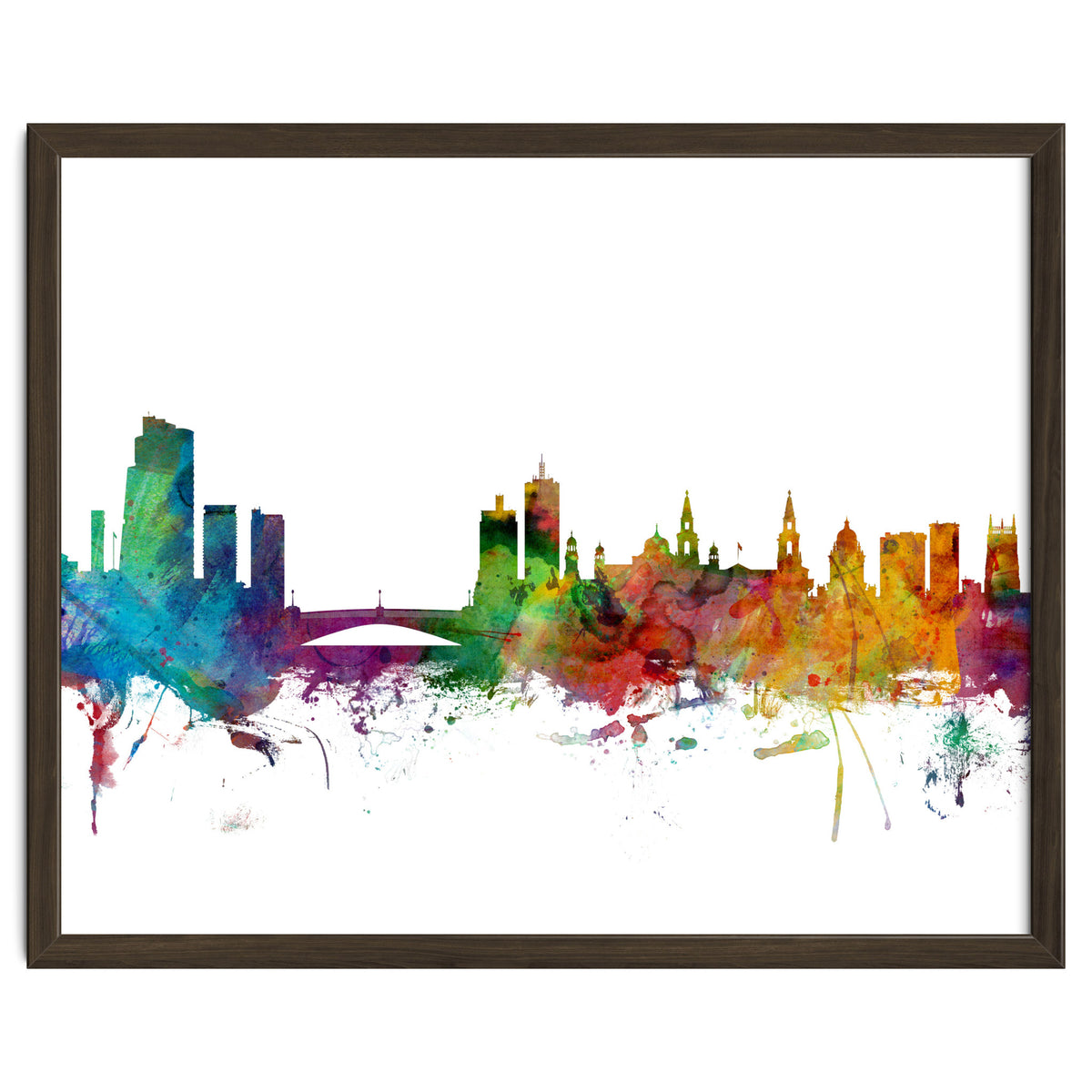 Leeds England Skyline