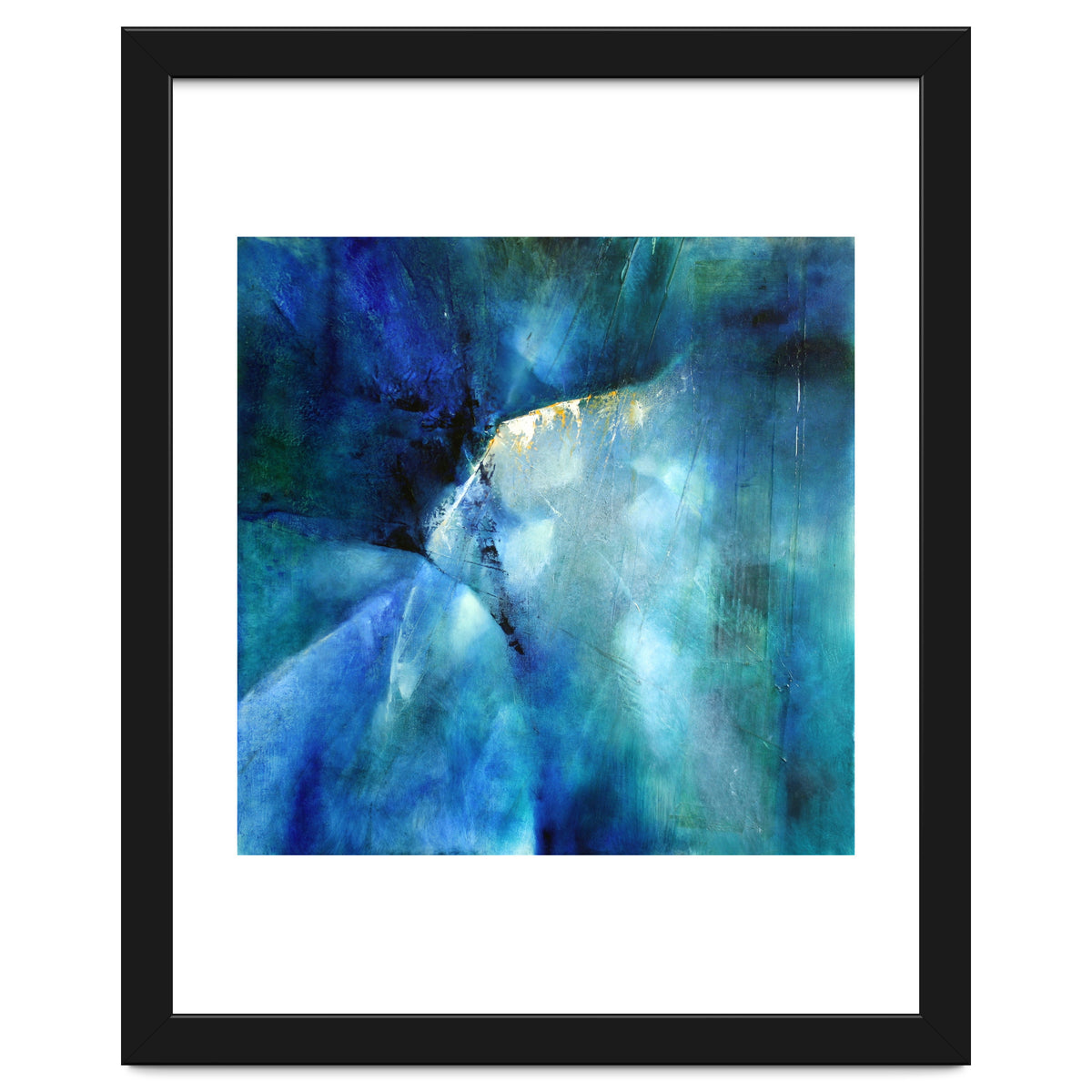 Komposition In Blau - blue composition