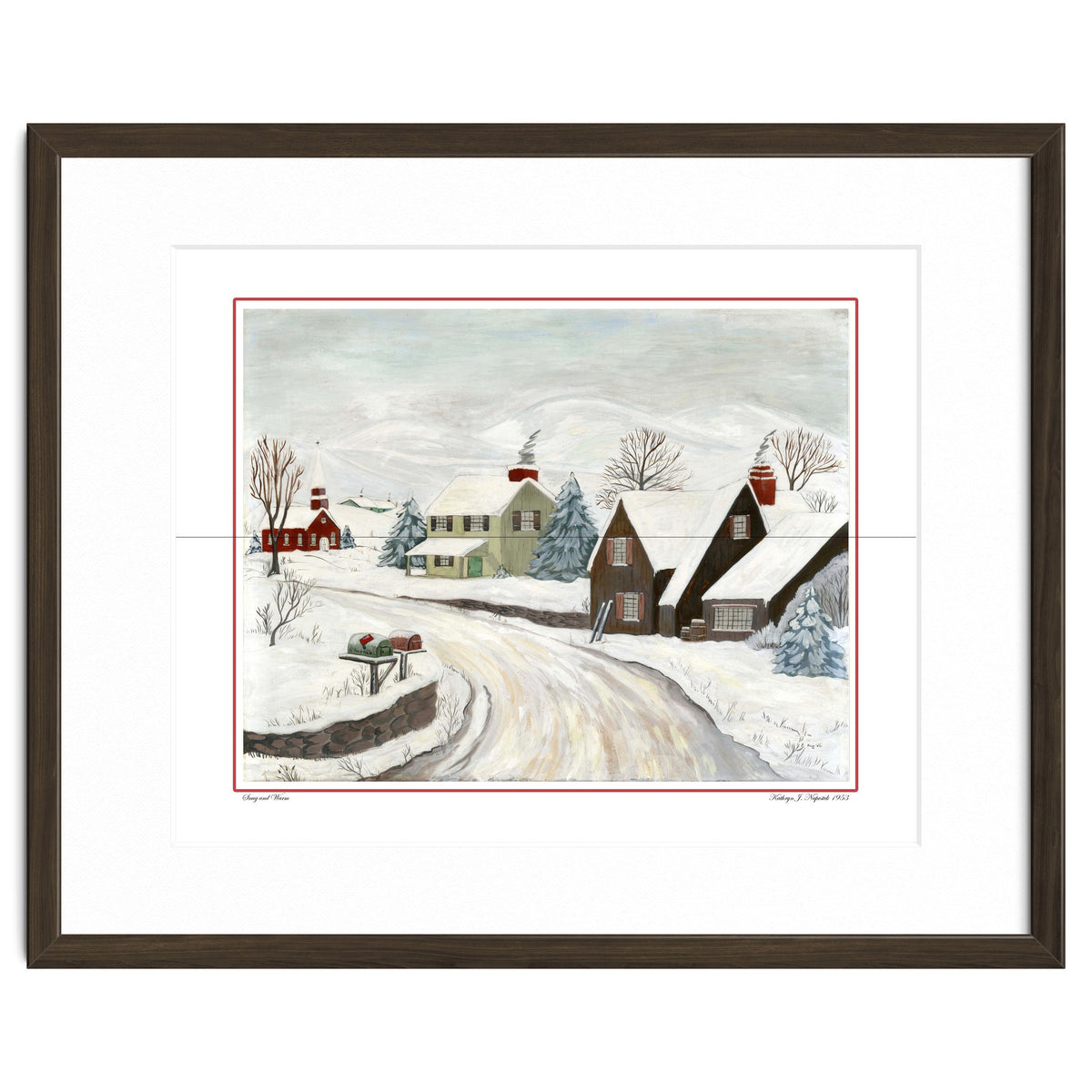 Snug & Warm Watercolor