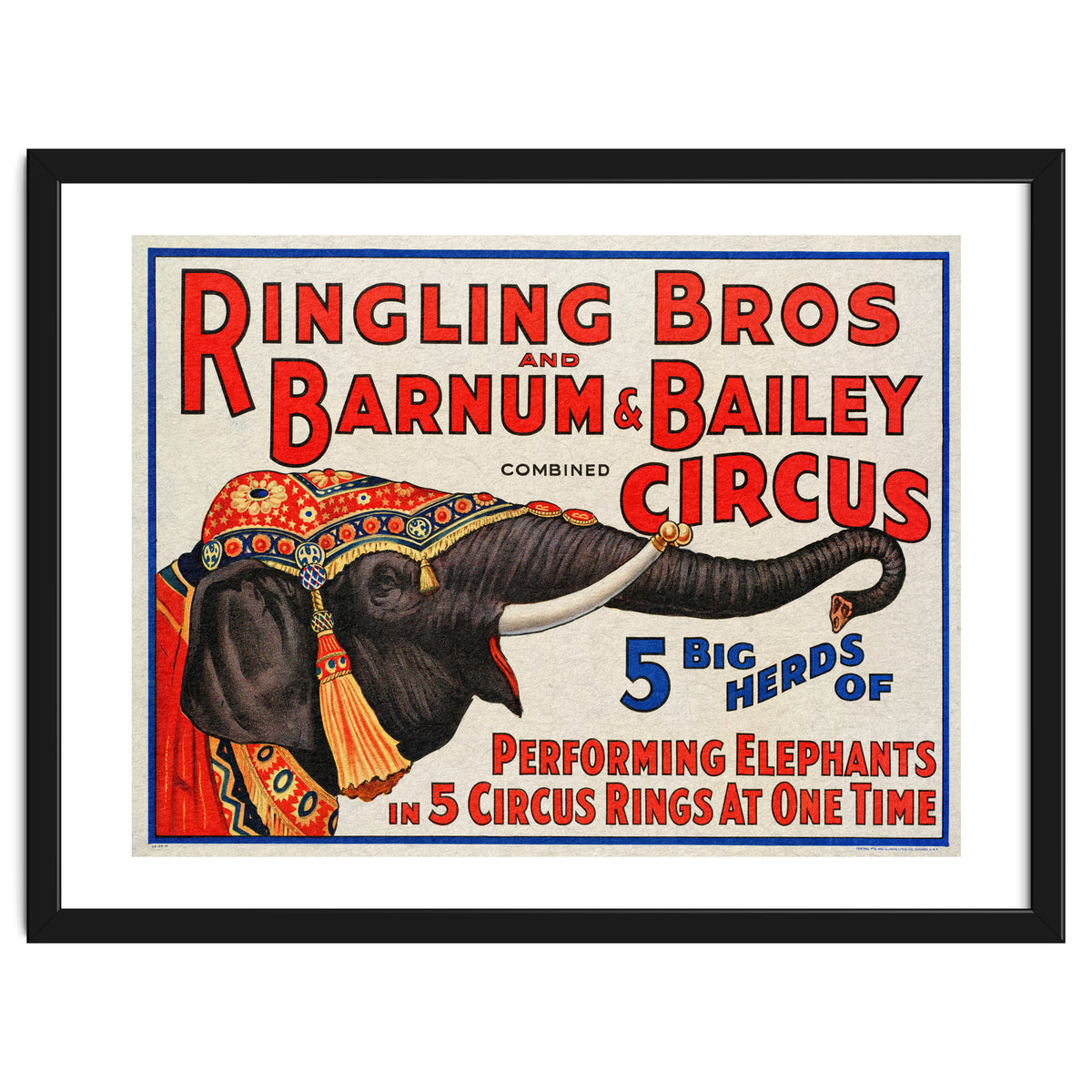 Ringling Bros & Barnum Bailey Circus Advertisement