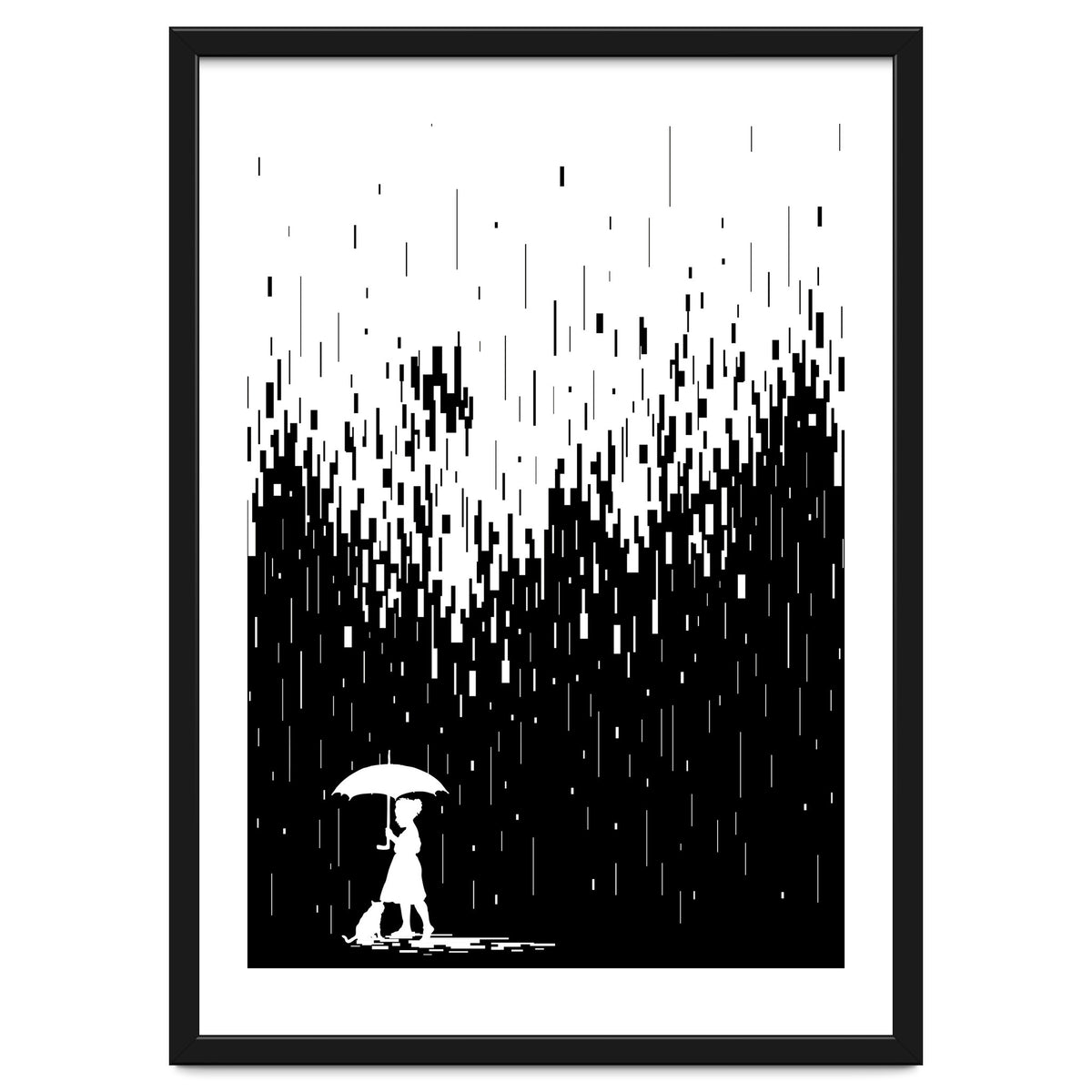 Pixel Rain