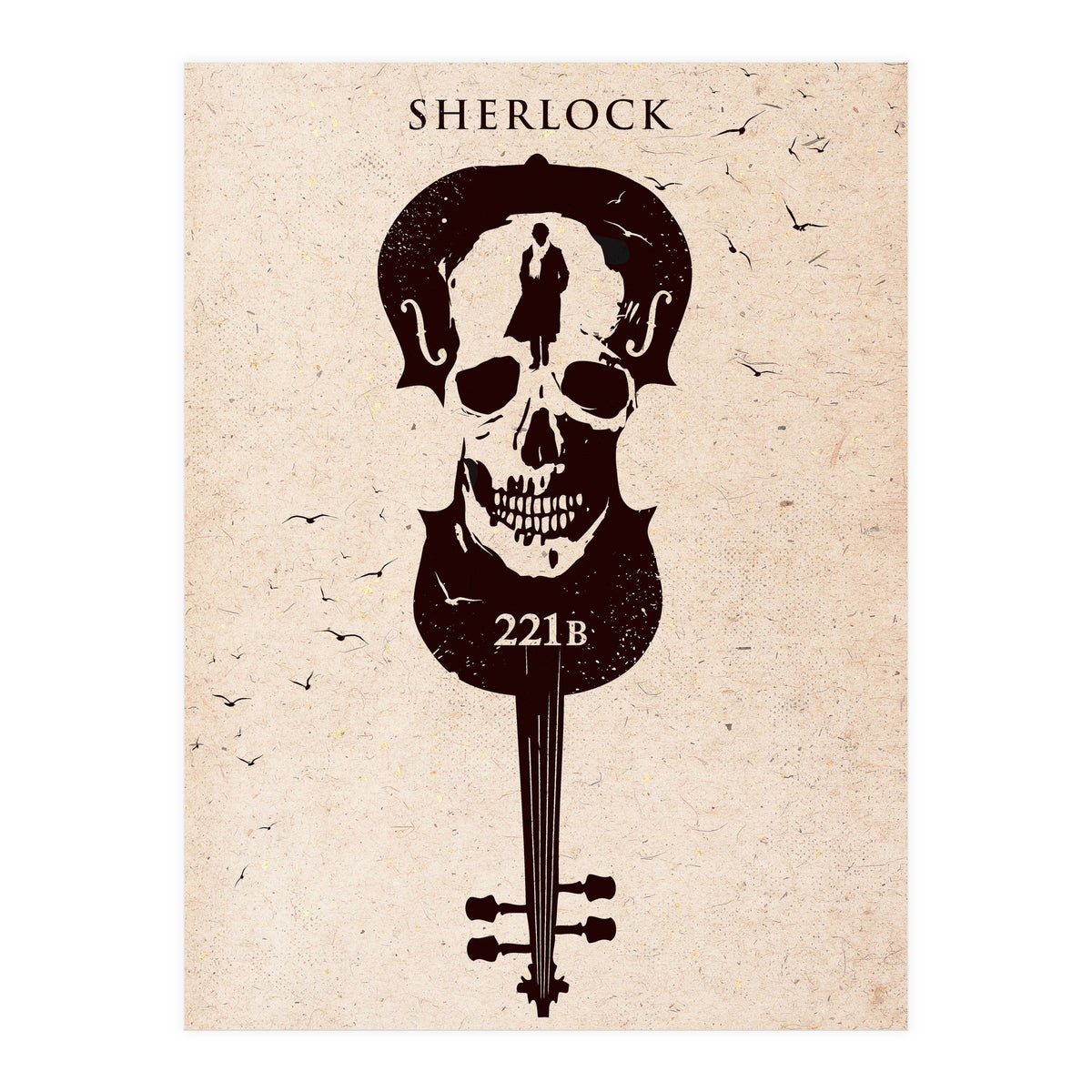 Sherlock movie poster (Print Only)