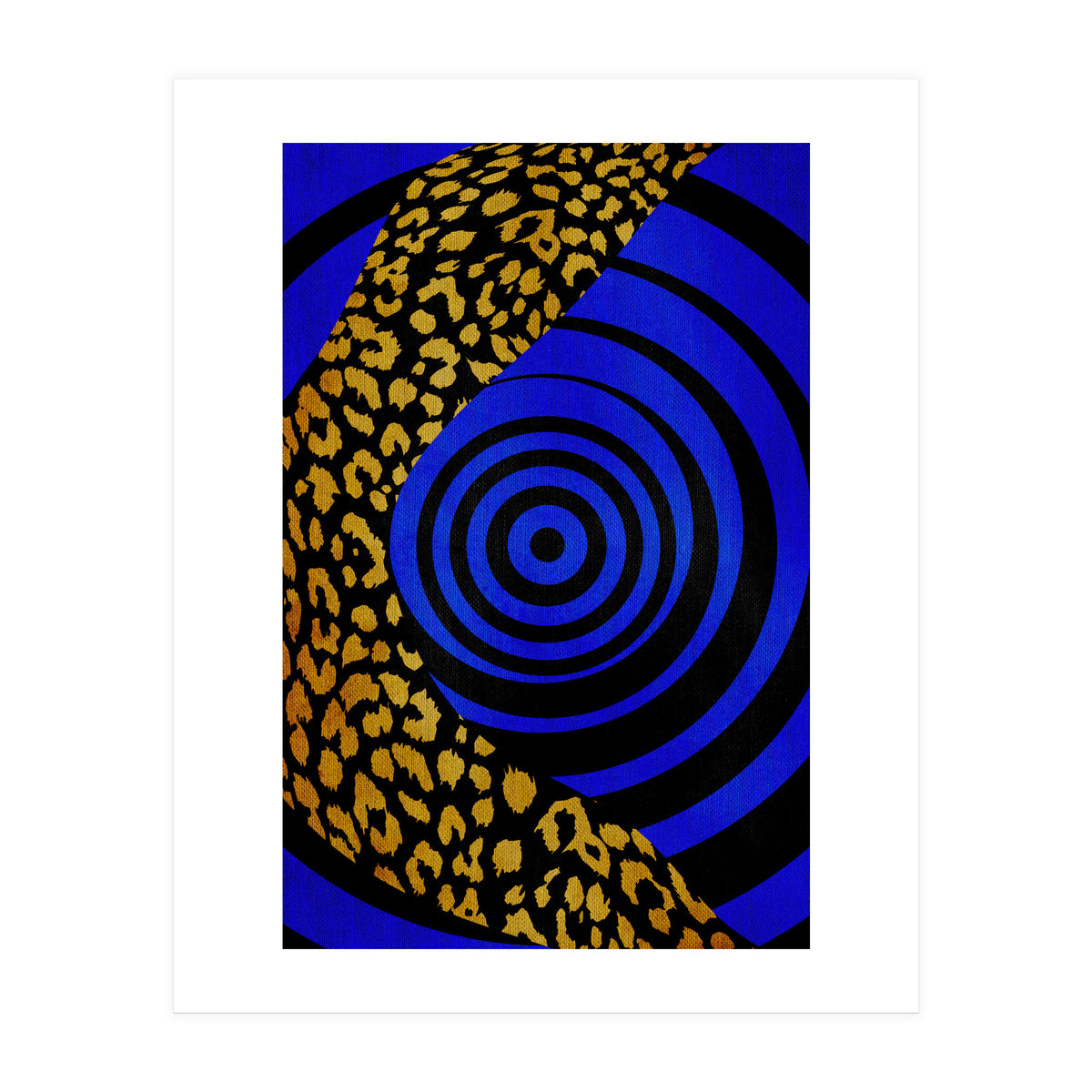 Fun Blue TIGER 2 (Print Only)