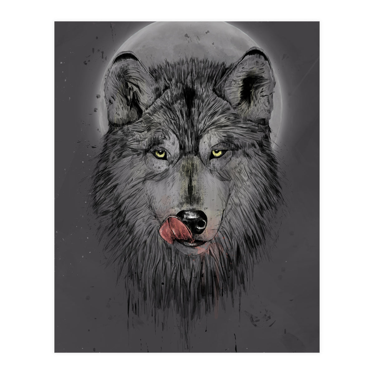 Dinner Time Dark Version (Print Only)