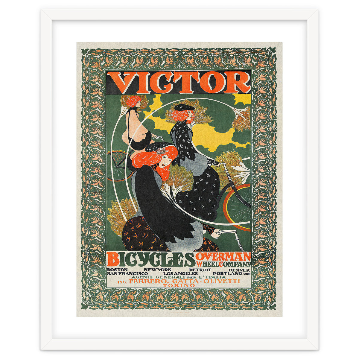 Victor Bicycles Advertisment
