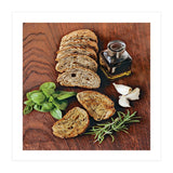 Bread, rosemary, basil and olive oil (Print Only) thumbnail