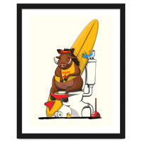 Warthog on the Toilet, Funny Bathroom Humour