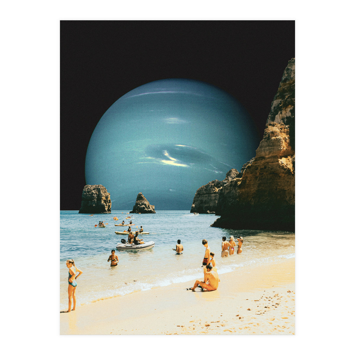 Space Beach (Print Only)