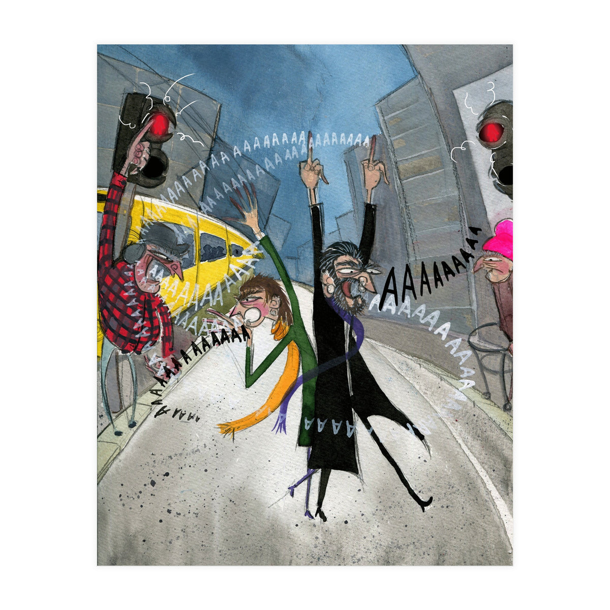 Berlin morning chit chat (Print Only)