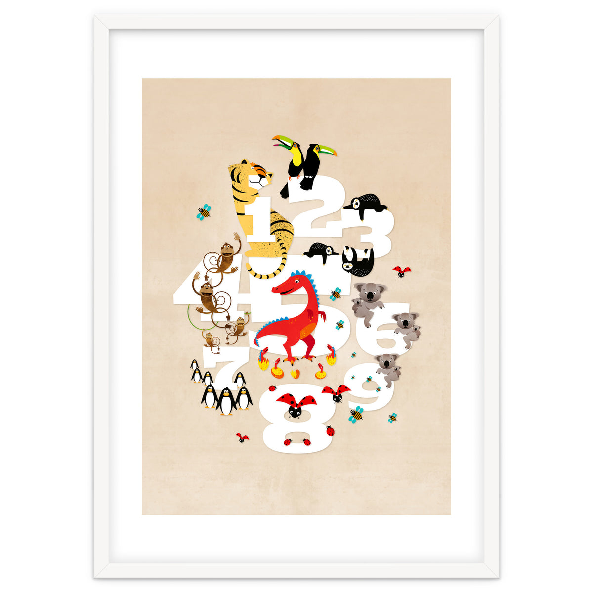 One Two Three Animals