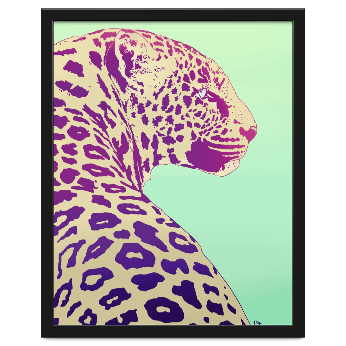 Leopard Under The Sun