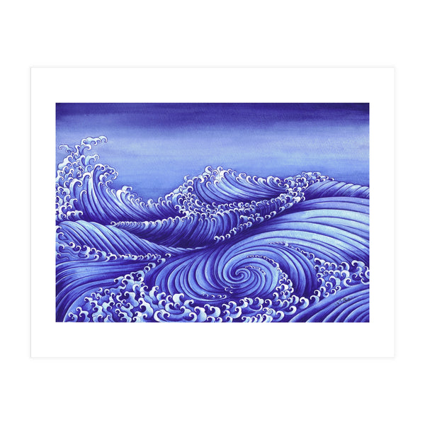 Turbulent Water Triptych part 1 (Print Only)