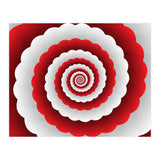 Red Modern Floral Interior Design (Print Only) thumbnail
