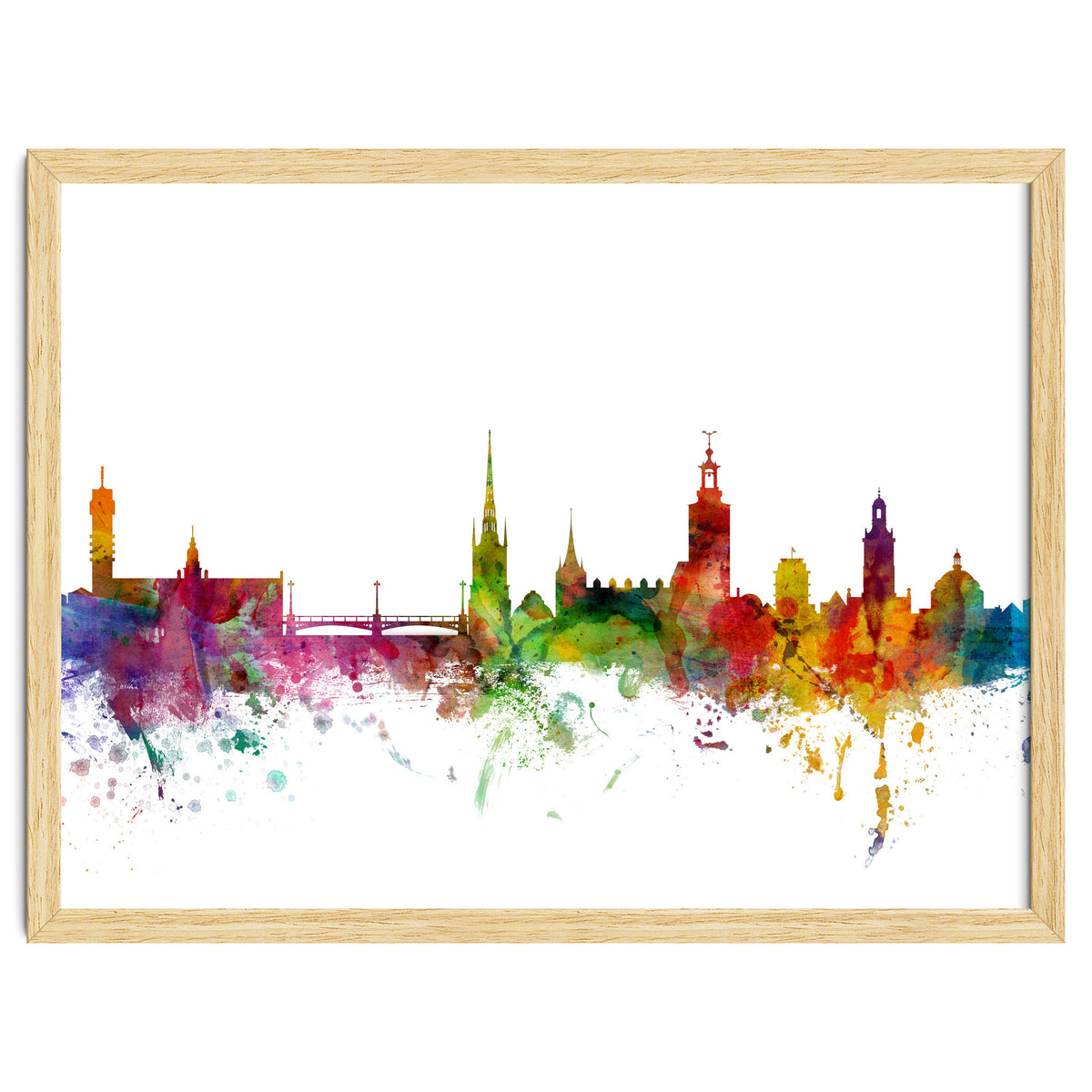Stockholm Sweden Skyline