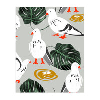 White Pigeons (Print Only)