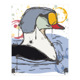 Male King Eider Duck Sketch (Print Only) thumbnail