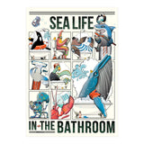 Sea Life in the Bathroom (Print Only) thumbnail