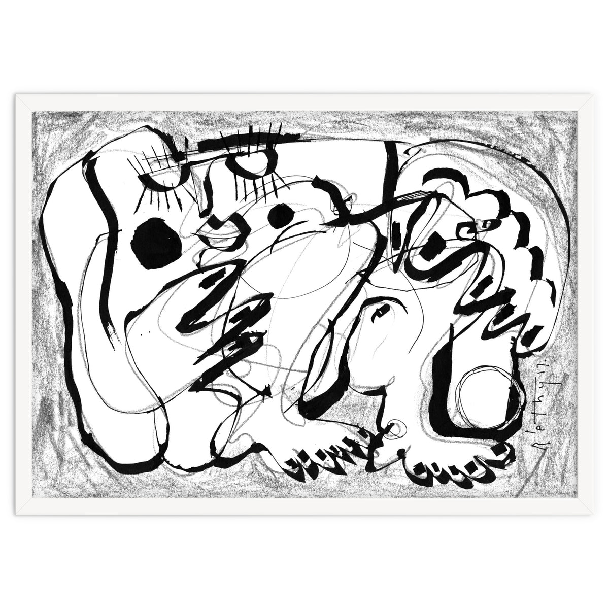 Female Nude no. 02 - b&w