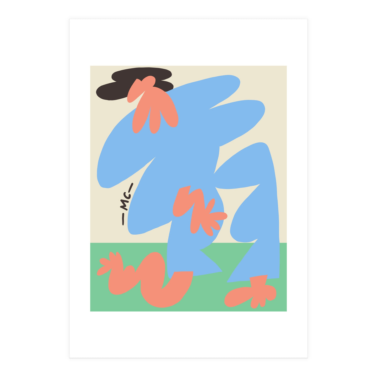 Run Boy Run  (Print Only)