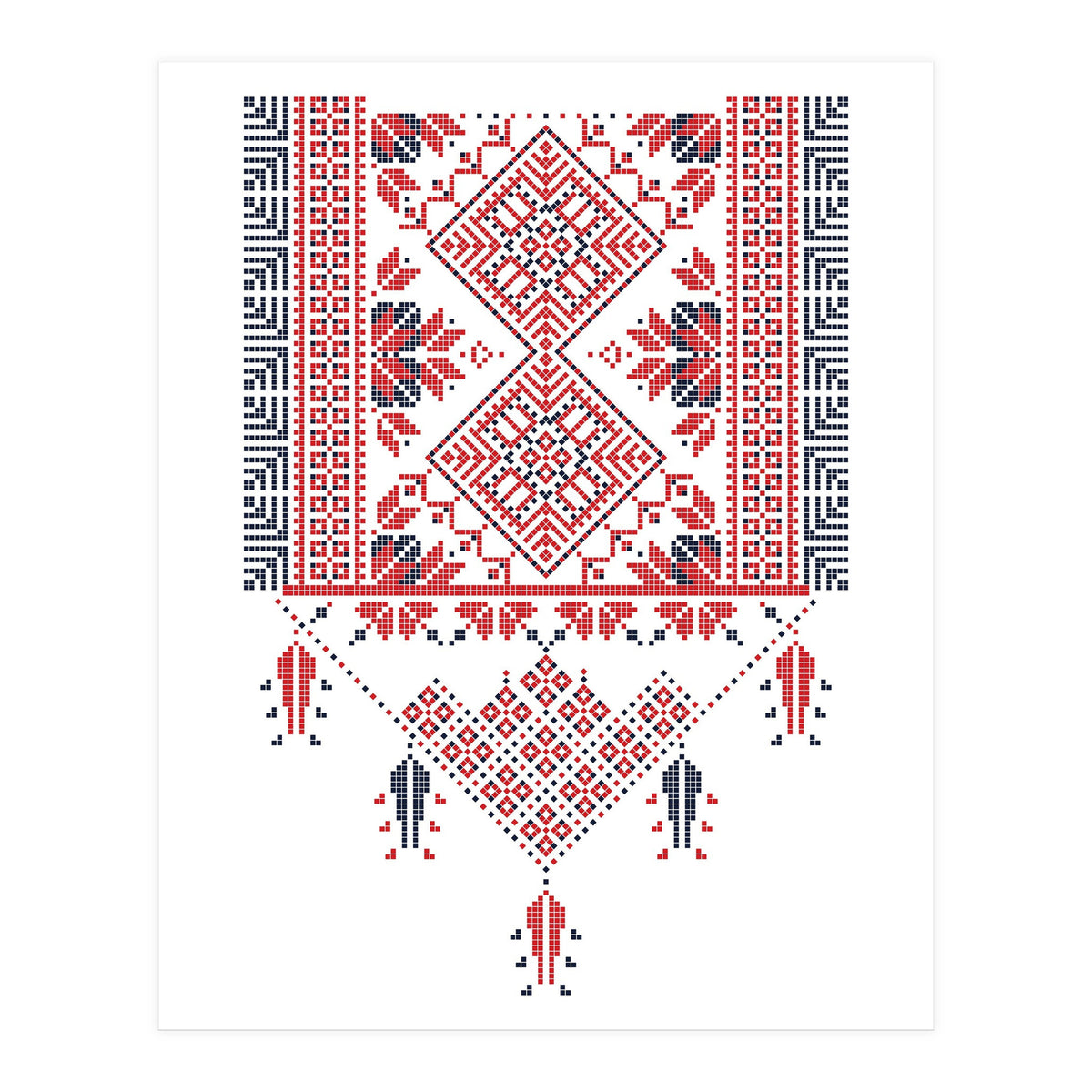 Tatreez Ornament 11 (Print Only)