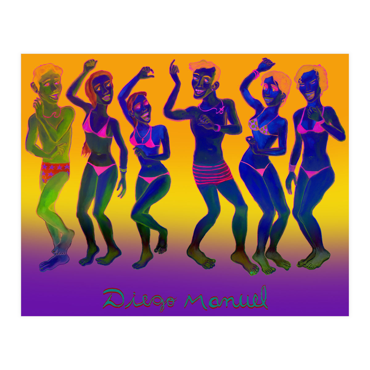 Playa Punta Mogotes 1 (Print Only)