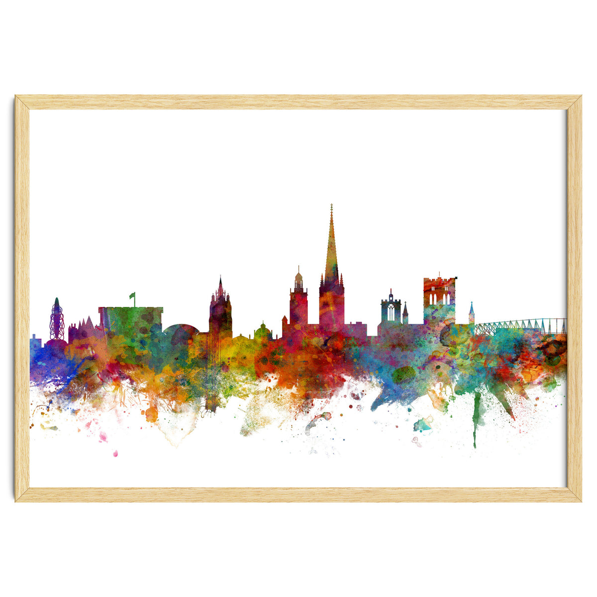 Norwich England Skyline