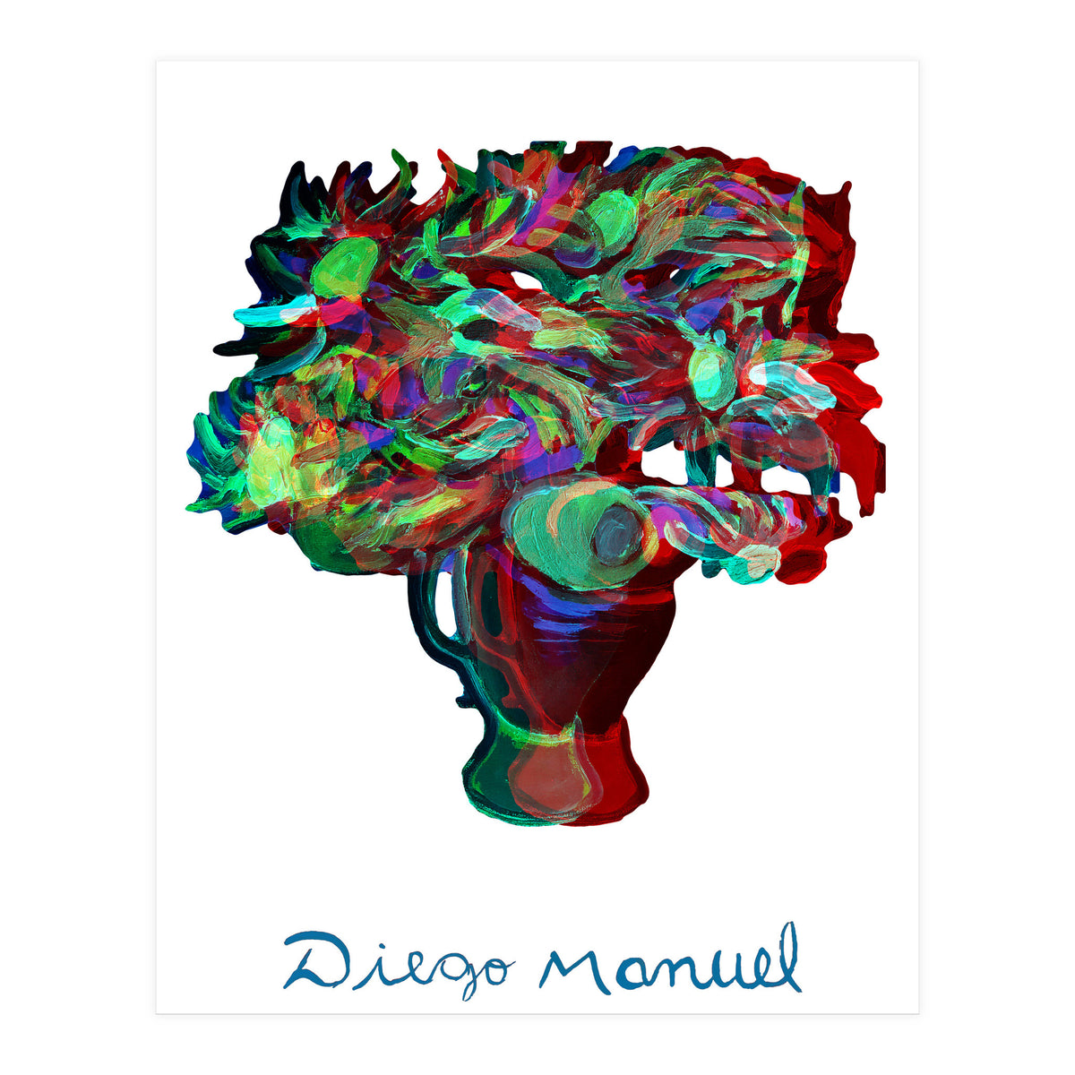 Florero Fondo 1 (Print Only)