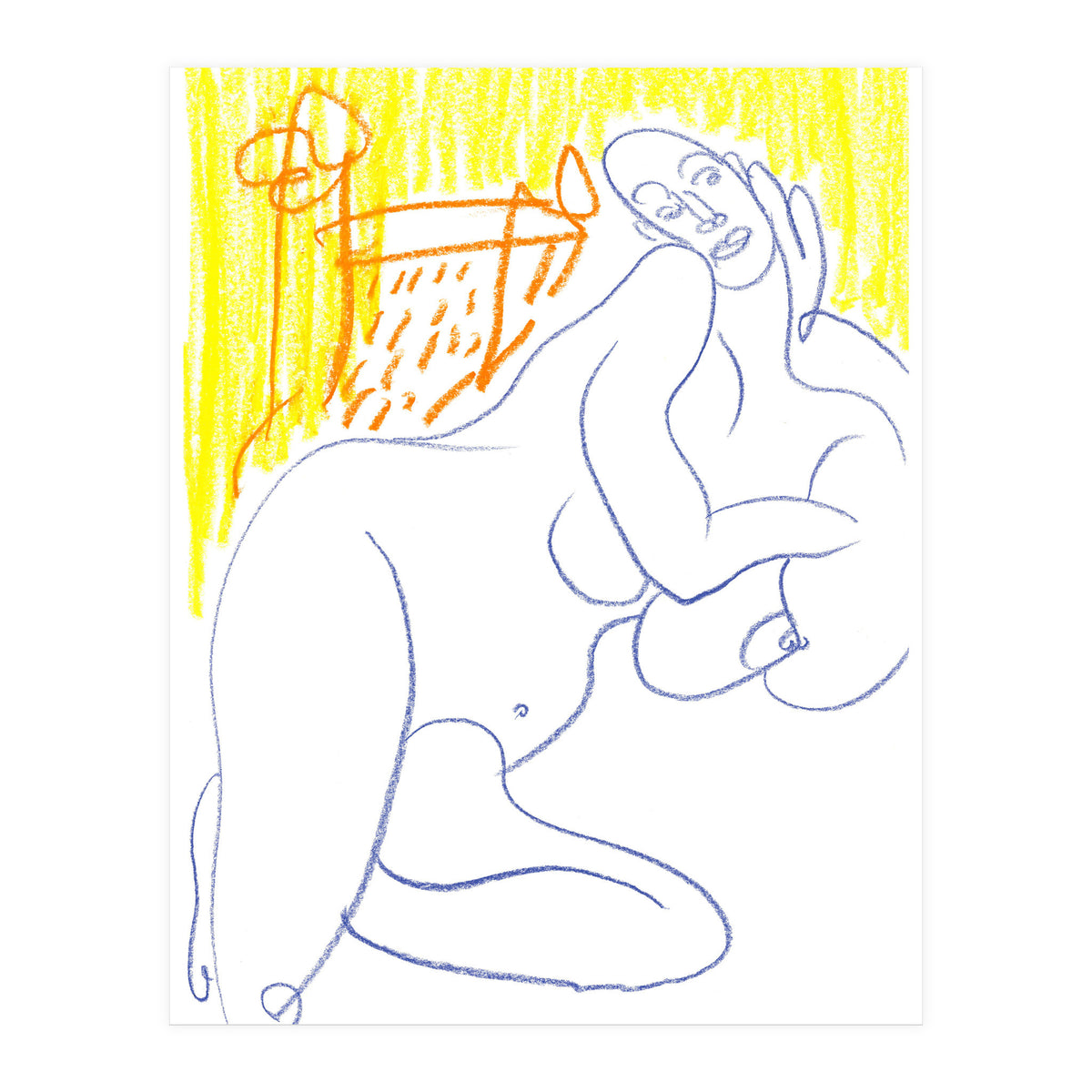 Me On The Chair #1 (Print Only)