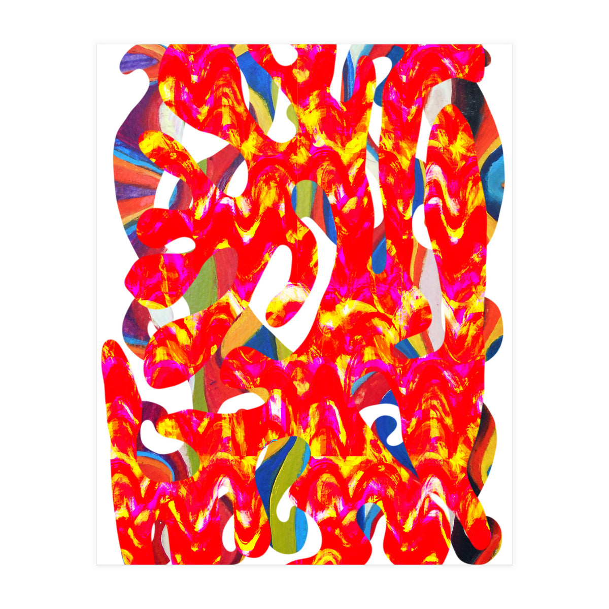 Pop Abstract Asimetrico 26 Copia (Print Only)