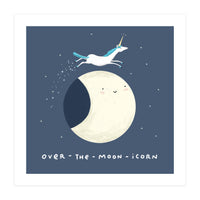 Over The Moon Icorn (Print Only)