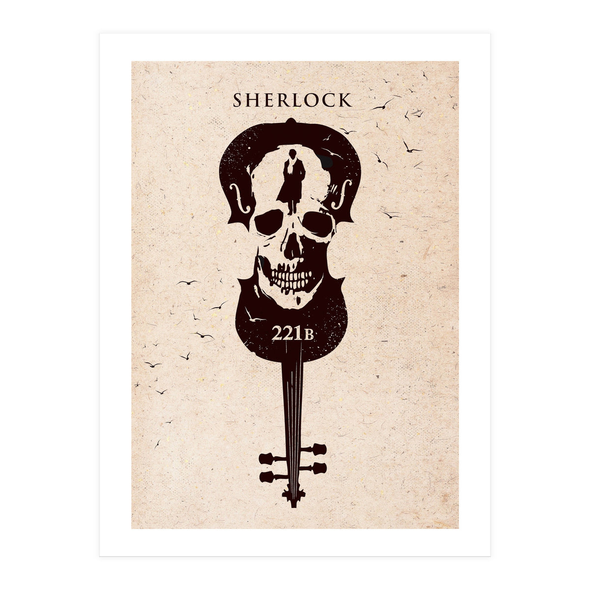 Sherlock movie poster (Print Only)