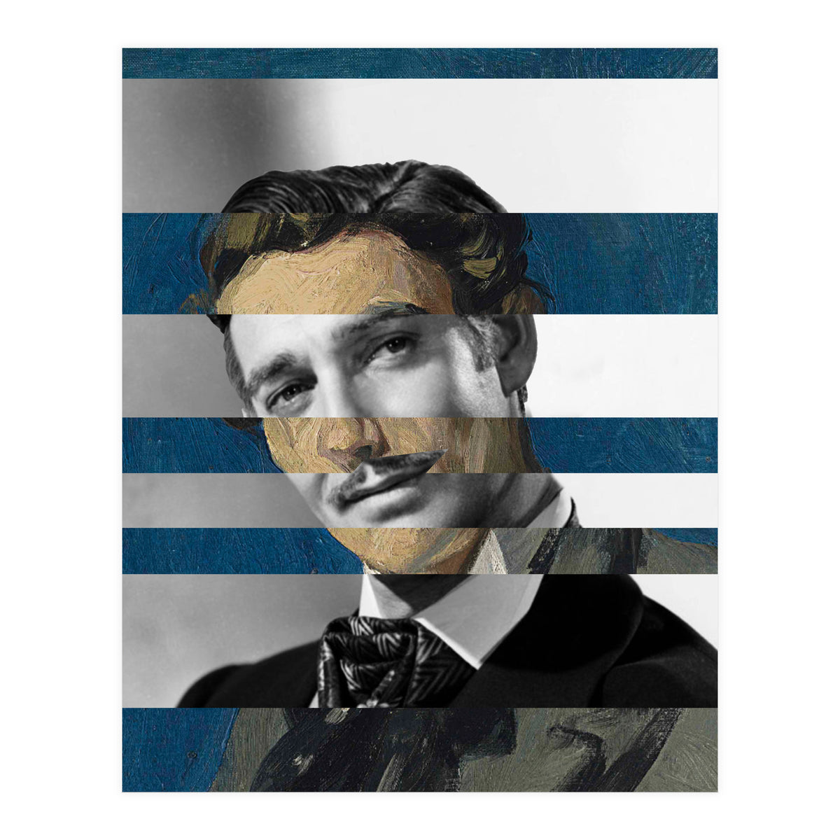 Picasso's Portrait Of Renart & Clark Gable (Print Only)