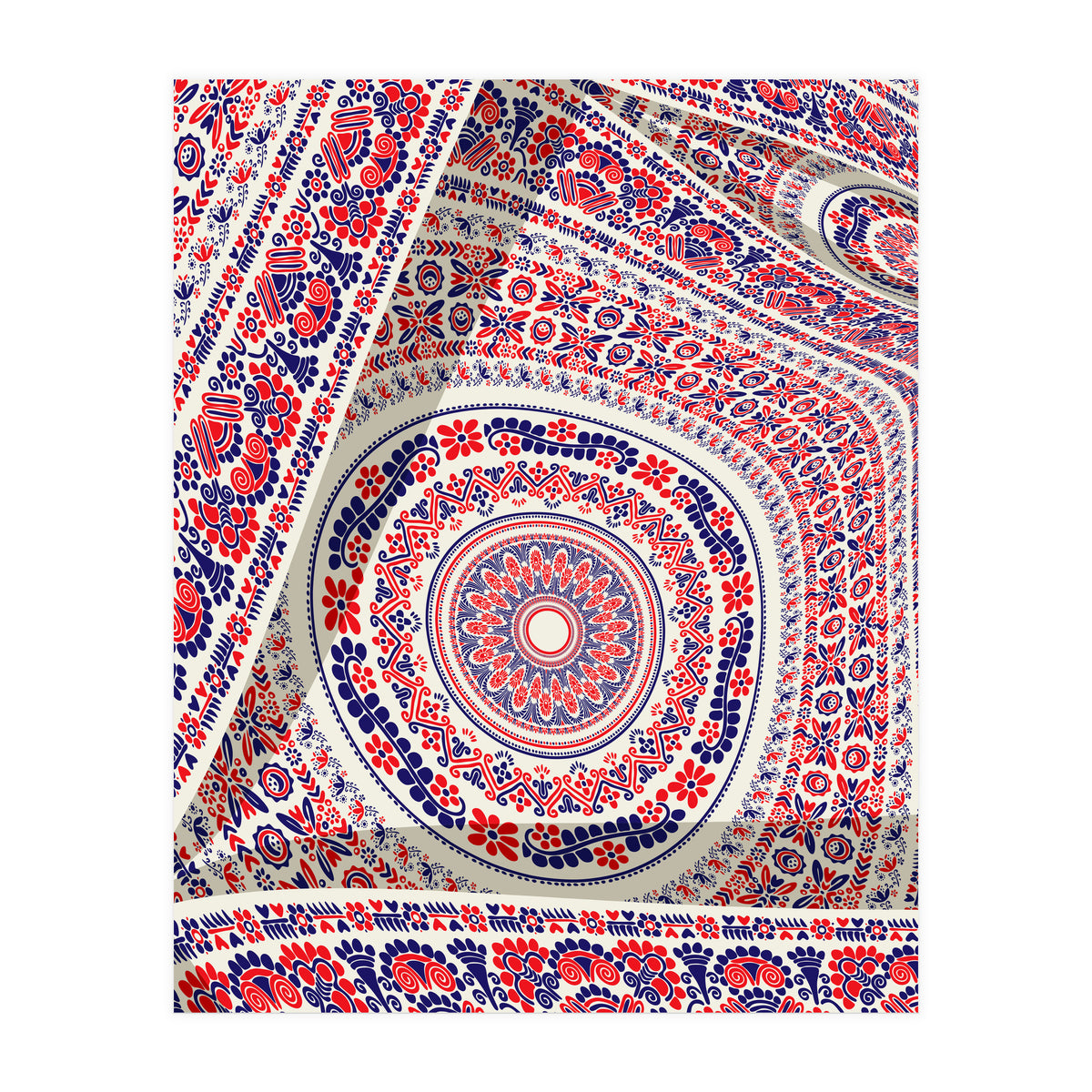 Romanian embroidery background 38 (Print Only)